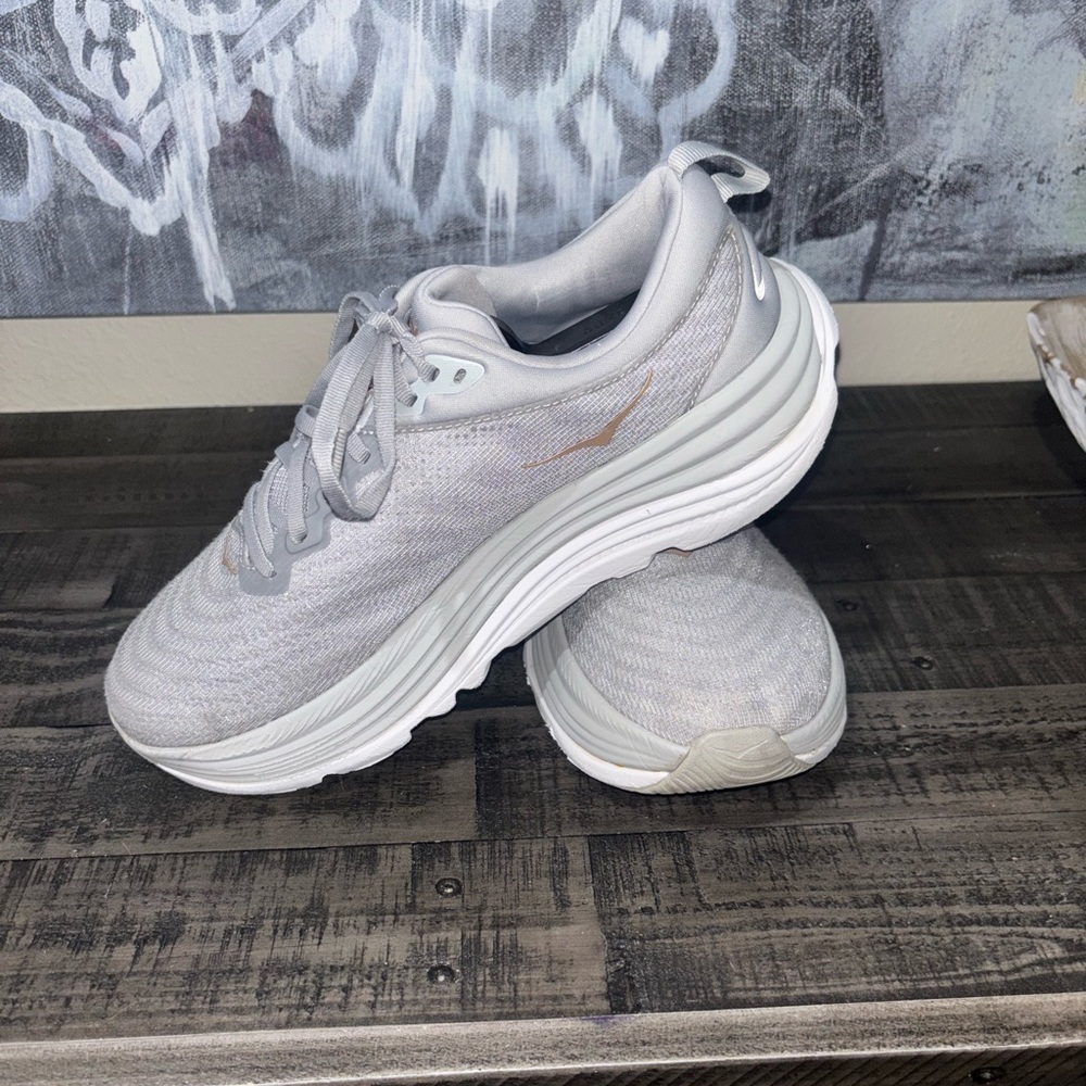 Hoka Women's Gaviota 5 running shoe SZ 10.5D WIDE - Picture 2 of 16